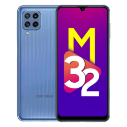 Samsung Galaxy M32 Light Blue - Open Box Mobile - Bestbuy Mobiles